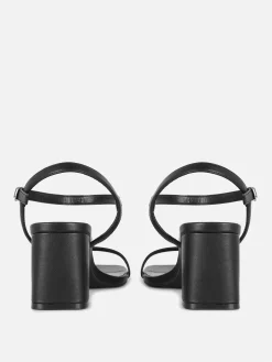 Riemchensandaletten Mit Blockabsatz