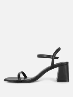 Riemchensandaletten Mit Blockabsatz