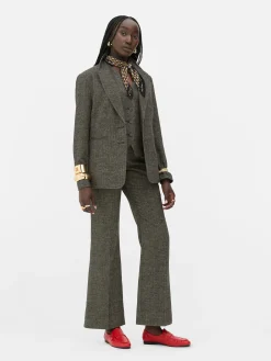 „Rita Ora“ Blazer Mit Fischgrätmuster