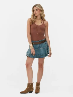 „Rita Ora“ Body Mit U-Ausschnitt In Slim-Fit