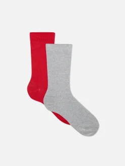 „Rita Ora“ Crew-Socken, 2er-Pack