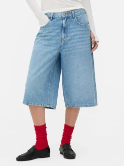 „Rita Ora“ Denim-Bermudashorts