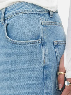 „Rita Ora“ Denim-Bermudashorts