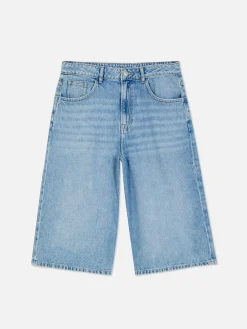 „Rita Ora“ Denim-Bermudashorts