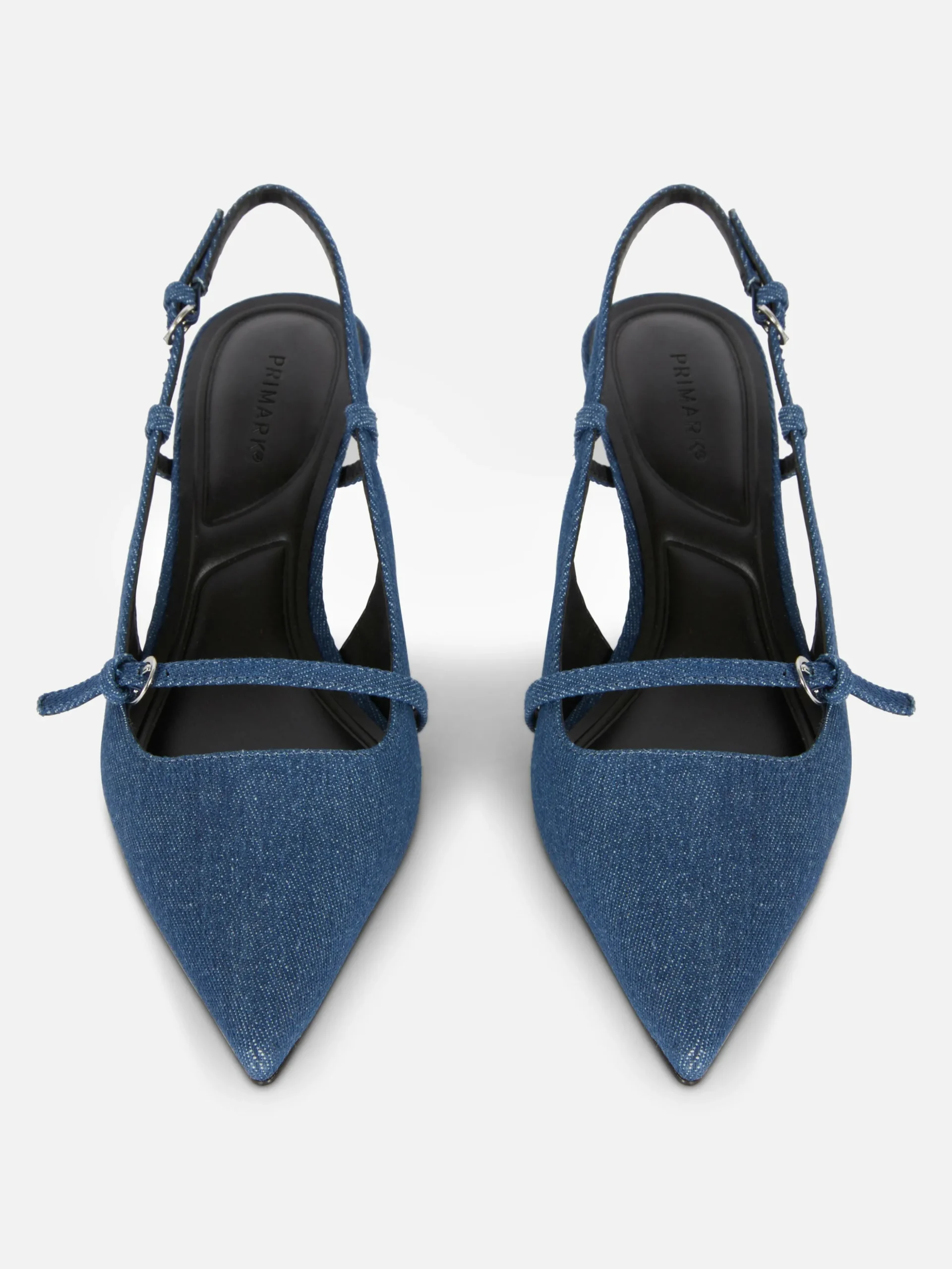 „Rita Ora“ Denim-Heels Mit Schnalle