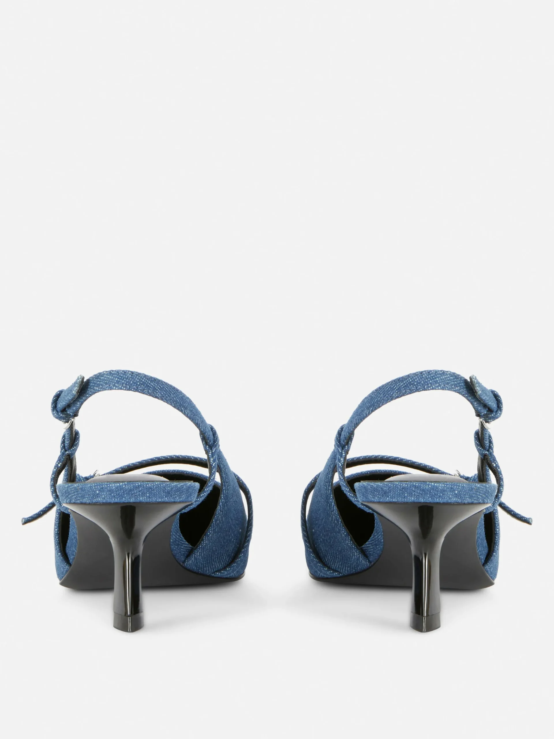 „Rita Ora“ Denim-Heels Mit Schnalle