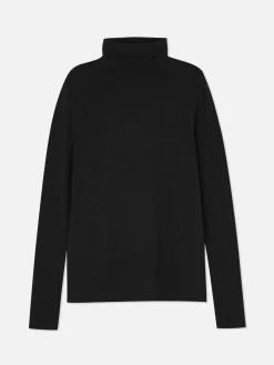 „Rita Ora“ Langarmshirt Mit Rollkragen