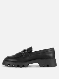 „Rita Ora“ Loafer Mit Kiltfransen Und Dicker Sohle