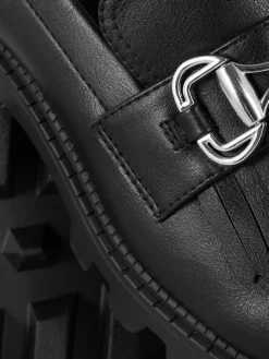 „Rita Ora“ Loafer Mit Kiltfransen Und Dicker Sohle