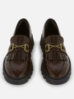 „Rita Ora“ Loafer Mit Kiltfransen Und Dicker Sohle