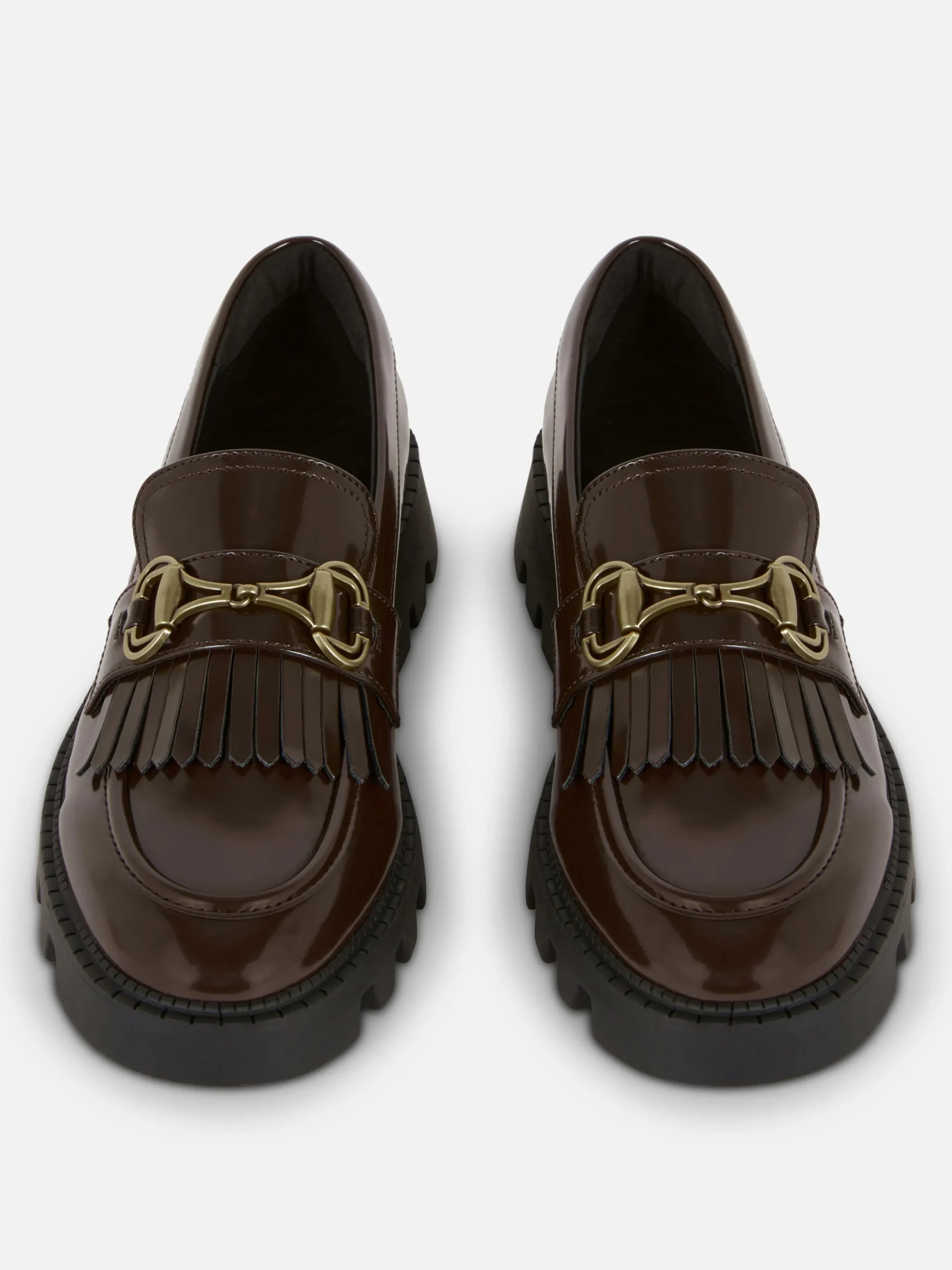 „Rita Ora“ Loafer Mit Kiltfransen Und Dicker Sohle