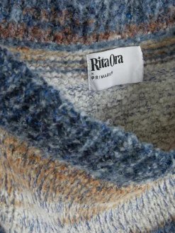 „Rita Ora“ Midirock Mit Space-Dye-Muster