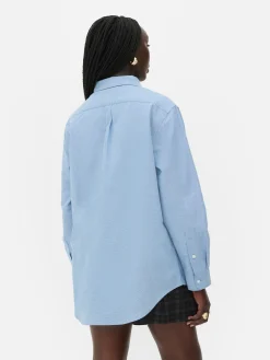 „Rita Ora“ Oxford-Hemd Mit Knopfleiste