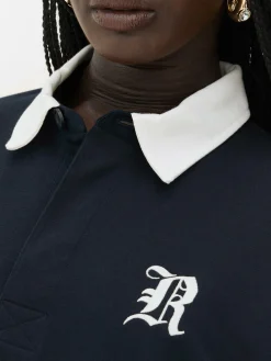 „Rita Ora“ Polo-Sweatshirt Im Oversized-Look