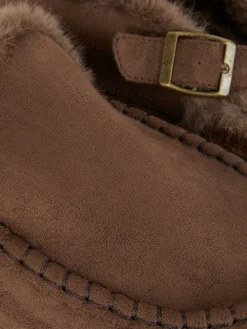 „Rita Ora“ Slingback-Loafer In Wildleder-Optik