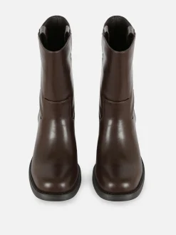 „Rita Ora“ Stiefel Mit Blockabsatz