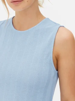 Ärmelloses Umstands-Minikleid