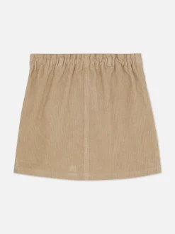 Rock Aus Cord Mit Tasche