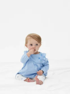 Rüschenbluse Und Leggings Im Set