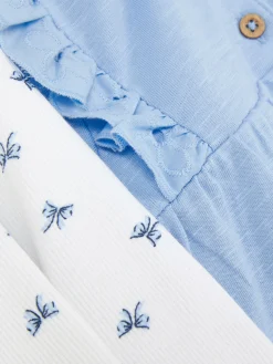 Rüschenbluse Und Leggings Im Set