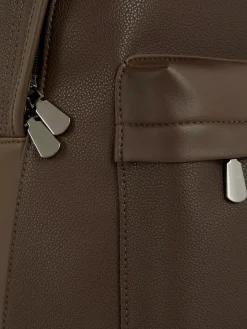 Rucksack Aus Kunstleder