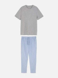 Schlafanzug Aus Baumwollpopeline