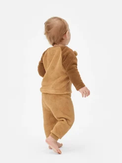 Schlafanzug Aus Fleece Mit Bären-Print