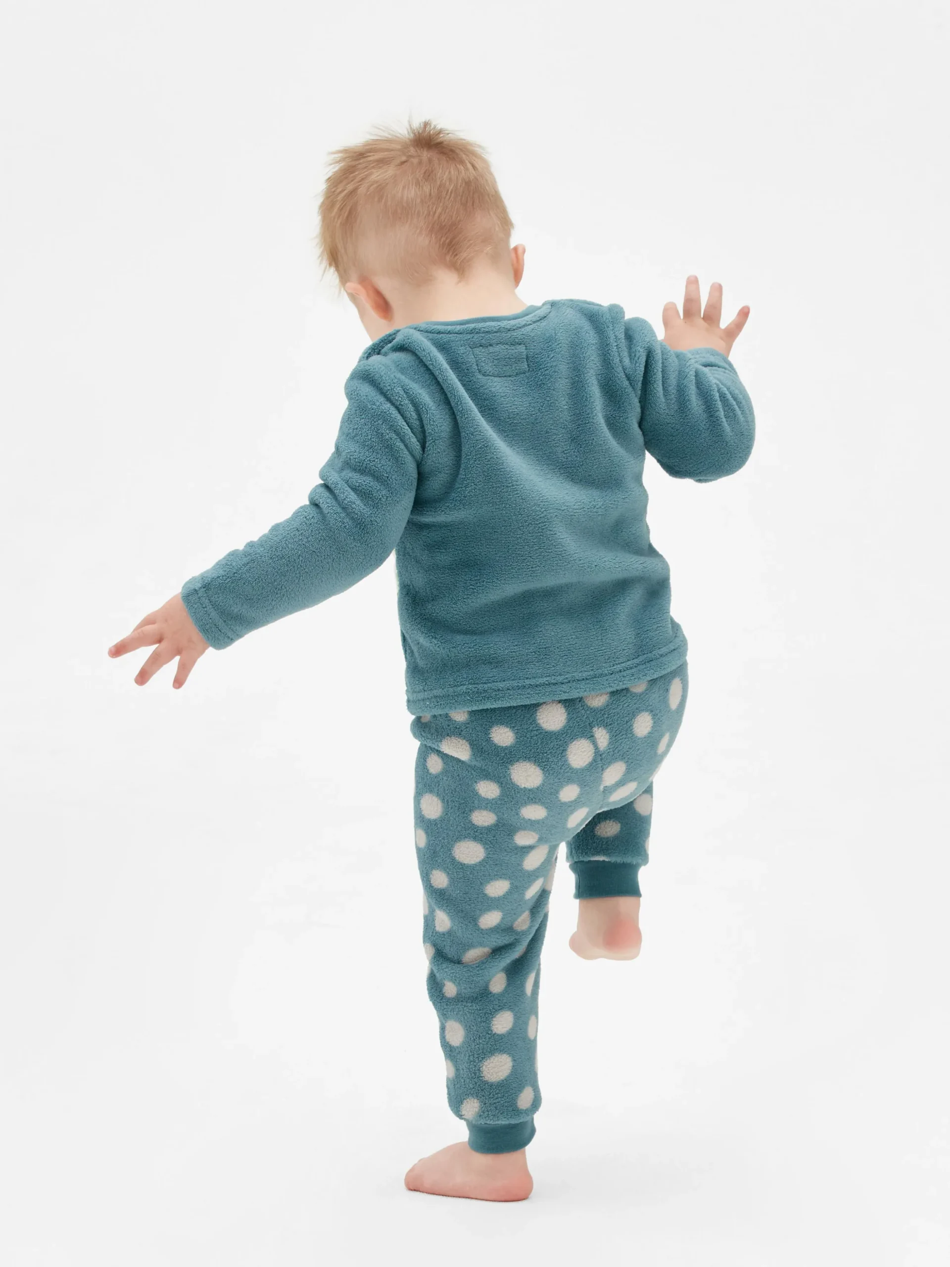 Schlafanzug Aus Fleece Mit Bären-Print