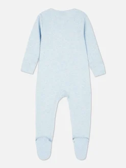 Schlafanzug Mit „Little Brother“-Stickerei