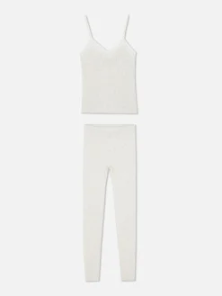 Schlafanzug Mit Trägertop Und Leggings