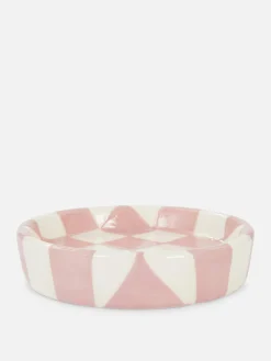 Schmuckablage Mit Karomuster