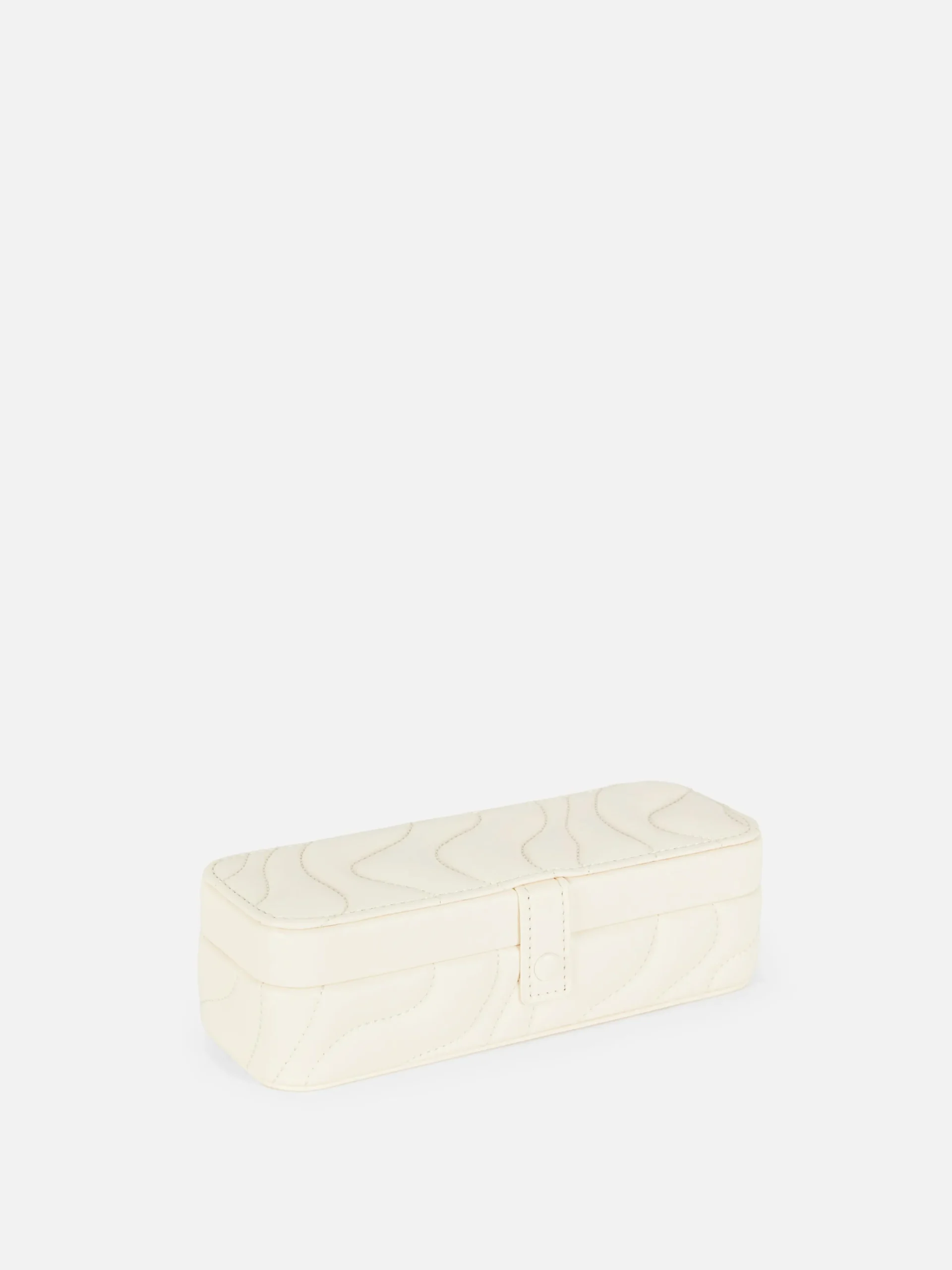 Schmuckkästchen Mit Gewelltem Steppmuster