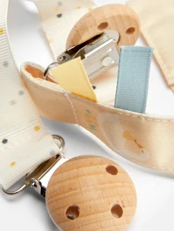 Schnuller-Clips Mit Entenmotiv, 2er-Pack