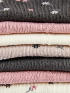 Söckchen Mit Verschiedenen Mustern, 7er-Pack