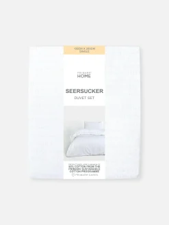 Seersucker-Bettwäsche, Einzelbett