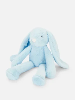 Sitzender Plüschhase