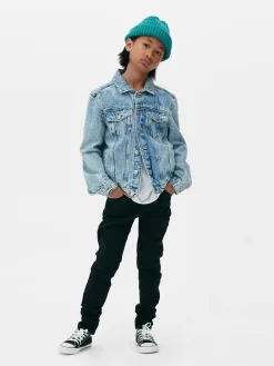 Skinny Jeans Aus Twill