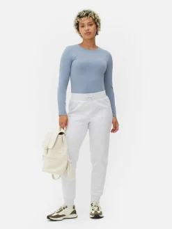 Skinny-Jogginghose Mit Kordelzug