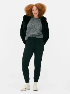 Skinny-Jogginghose Mit Kordelzug