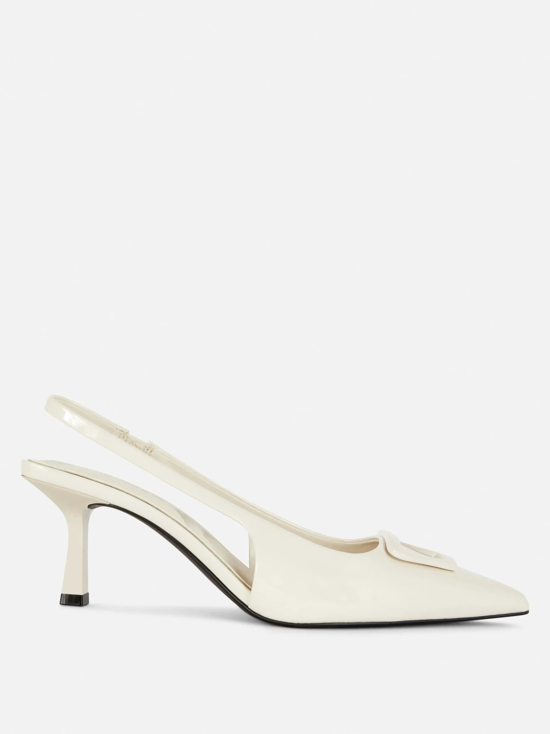 Slingback-Pumps Mit Kitten-Heel