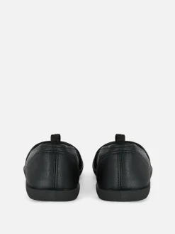 Slip-On-Schuhe Aus Kunstleder