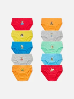 Slips Mit Tierdesign, 10er-Pack