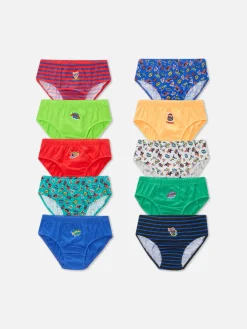 Slips Mit Tierischen Superhelden, 10er-Pack