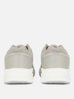 Sneaker Mit Dicker Mesh-Sohle