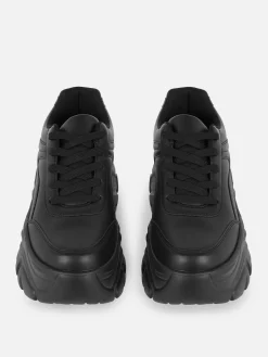 Sneaker Mit Extremer Plateausohle