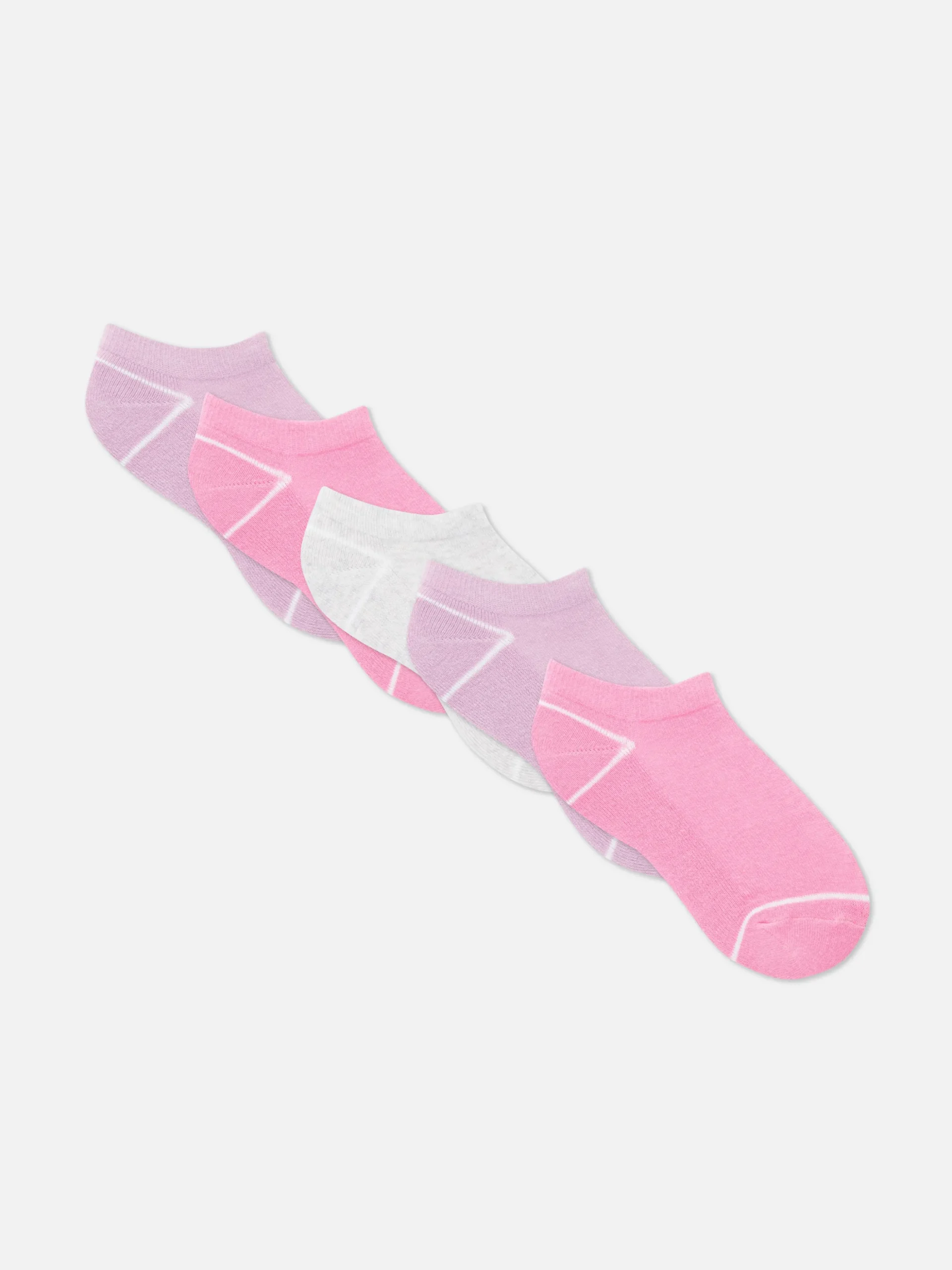 Sneakersocken Aus Frottee, 5er-Pack