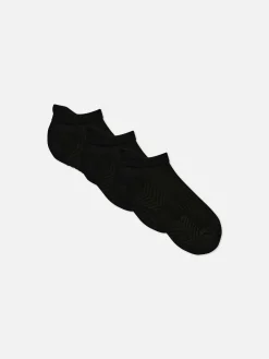 Sneakersocken Mit Fußbettpolsterung, 3er-Pack
