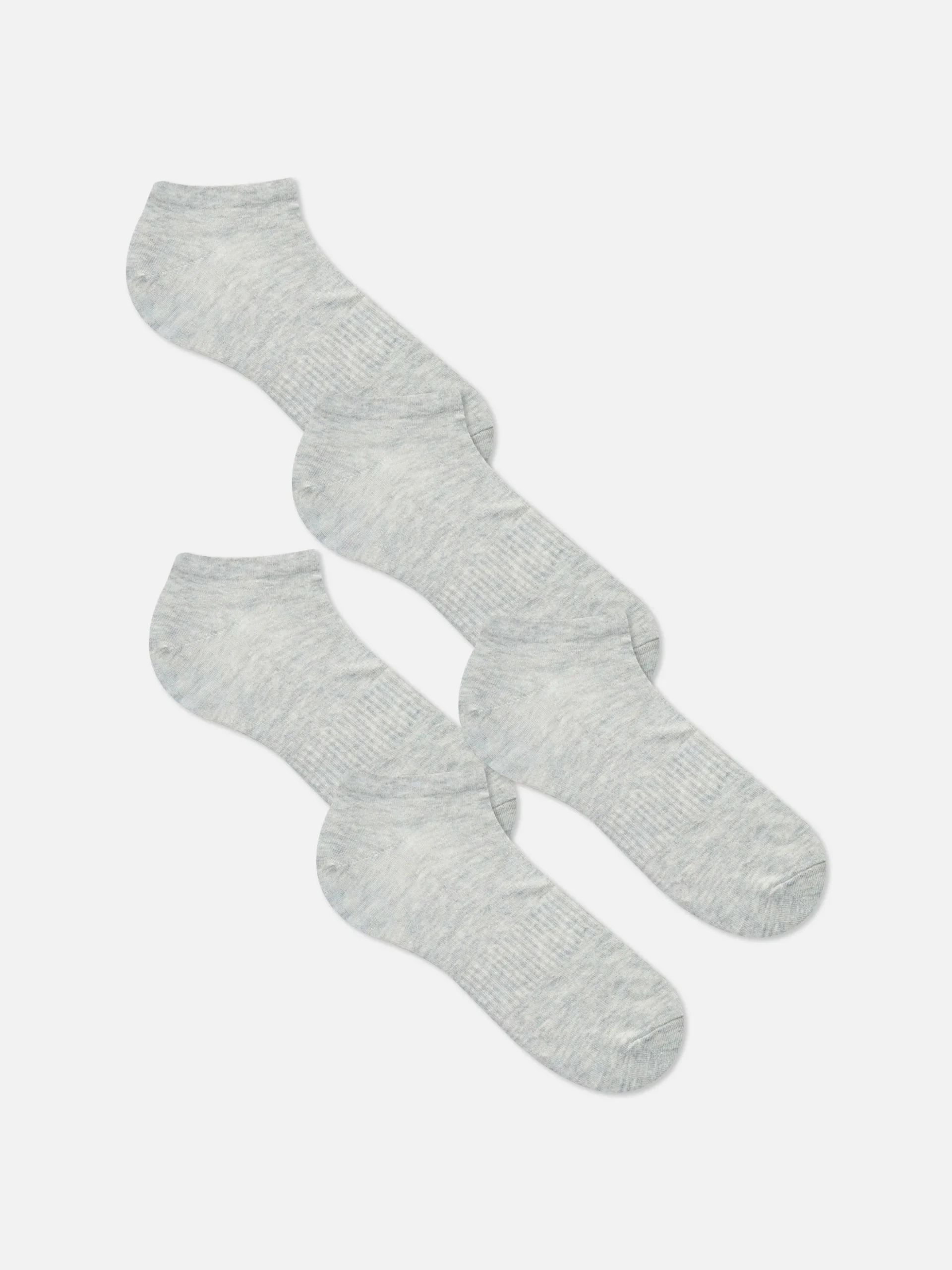 Sneakersocken Mit Unterstützender Fußmitte, 5er-Pack
