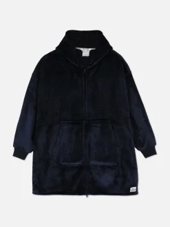 Snuddie Mit Kapuze Und Reißverschluss