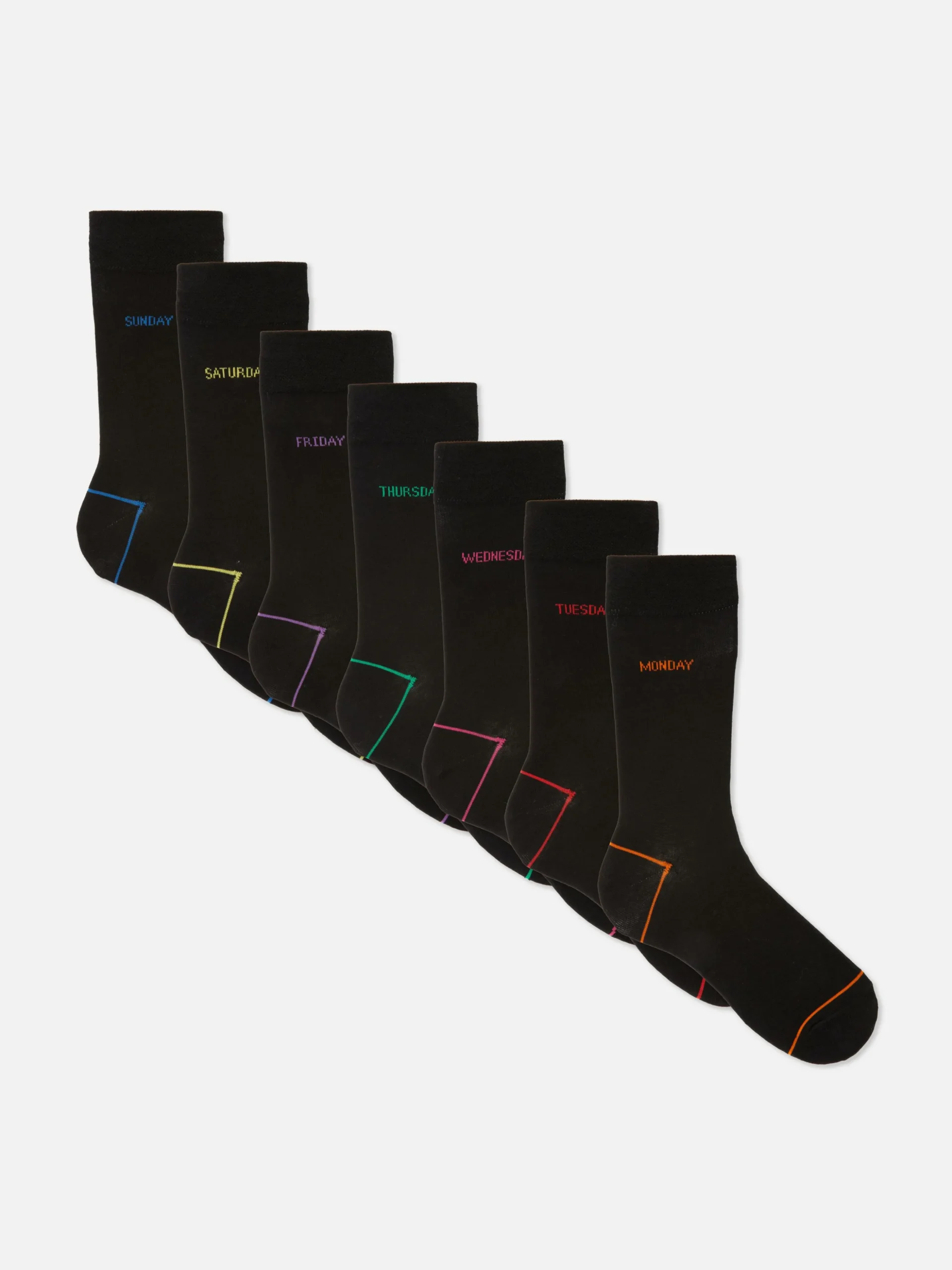Socken Für Jeden Tag Der Woche, 7er-Pack
